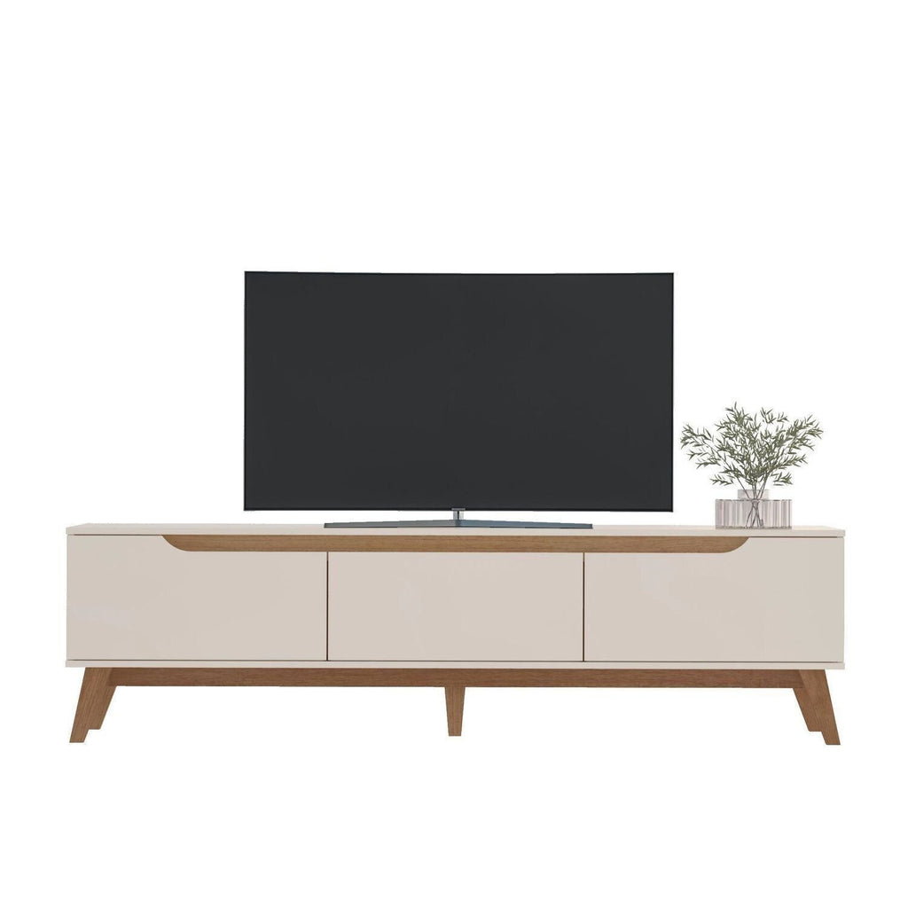 Rack para TV até 75 Polegadas MDF 180cm 2 Portas 1 Gaveta Liverpool Yescasa