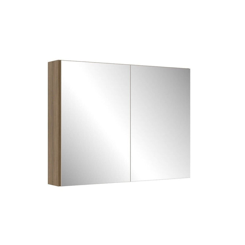 Gabinete de Banheiro com Espelheira e Cuba 80cm Aurora Yescasa