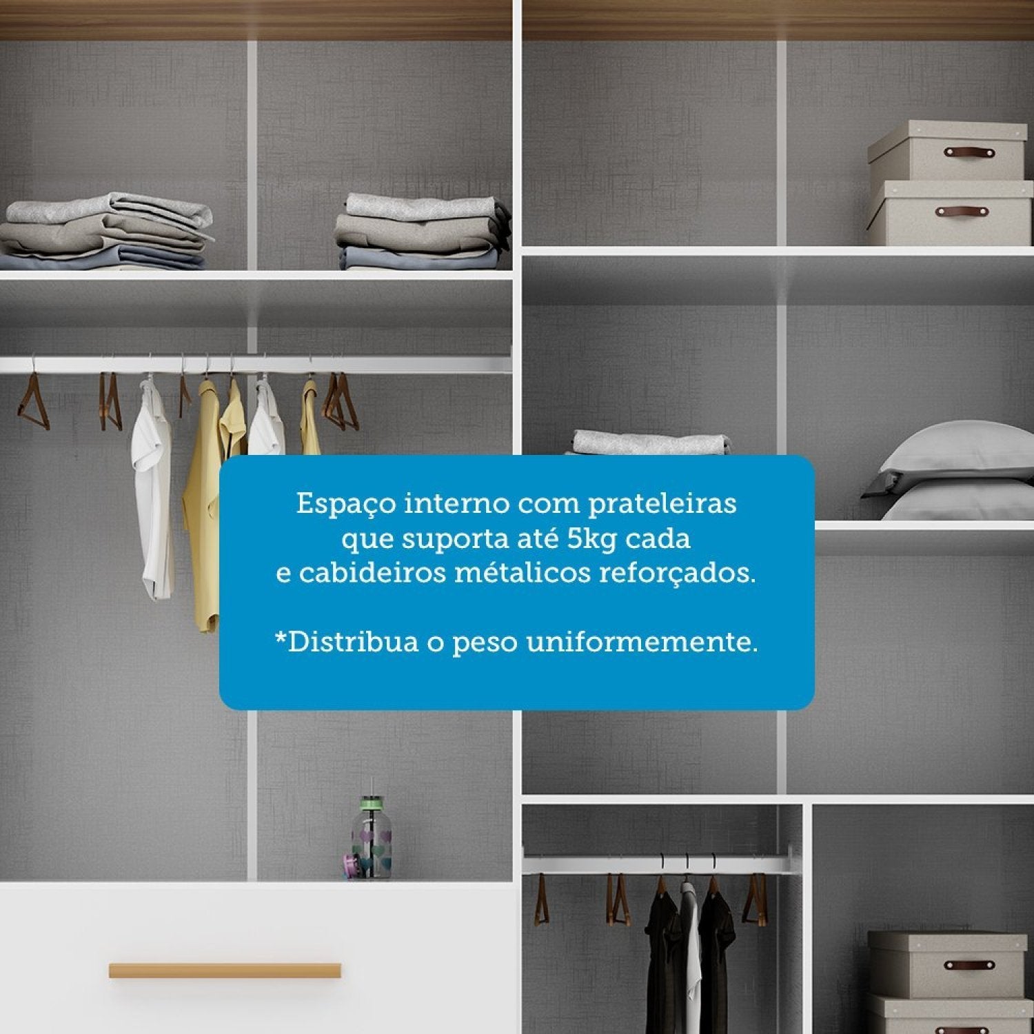 Quarto de Bebê Completo Jolie Retrô 100% MDF Yescasa