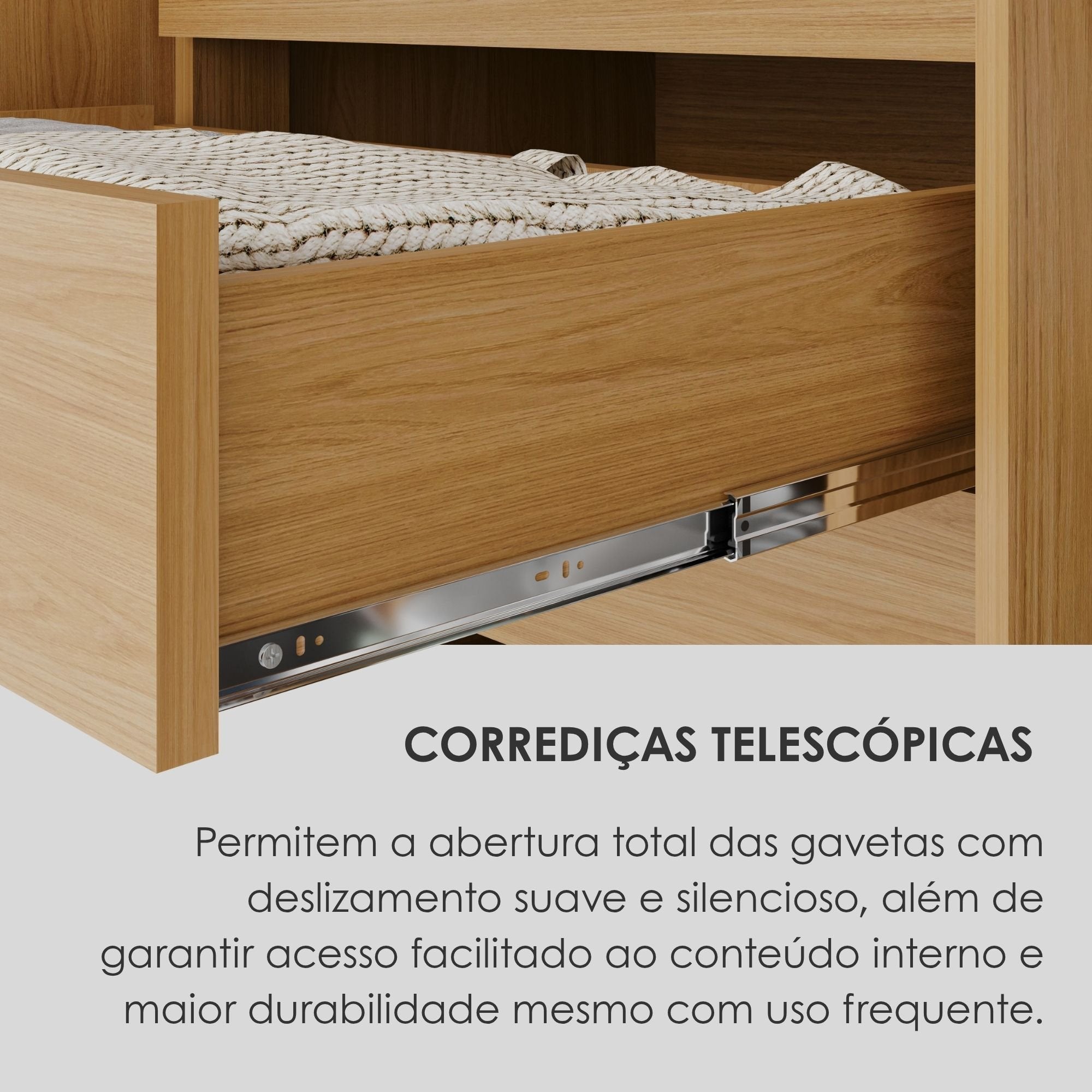 Guarda-Roupa Casal 6 Portas 6 Gavetas 100% MDF Lizz Casa D