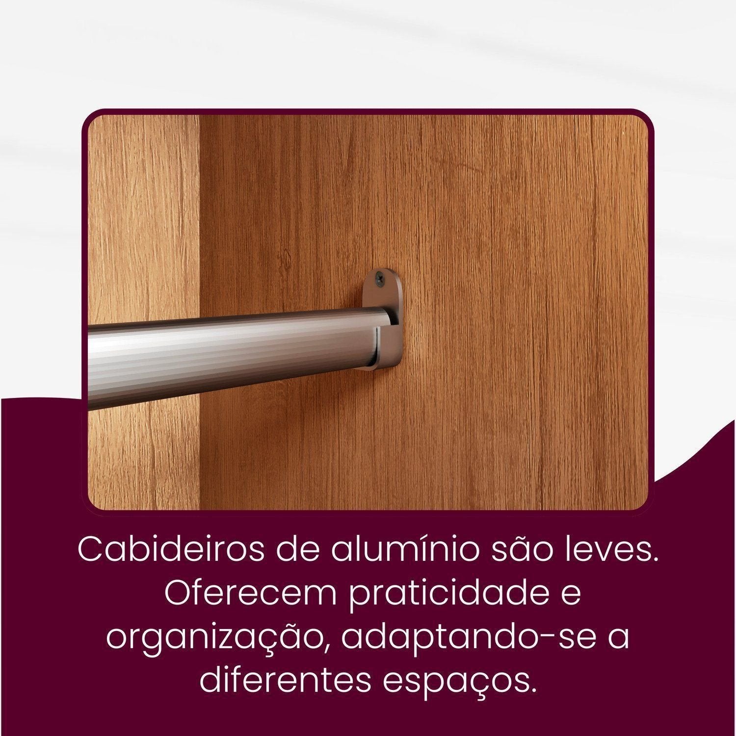 Guarda-Roupa Casal Coliseu 100% MDF 6 Portas e 6 Gavetas Moderna Mobília