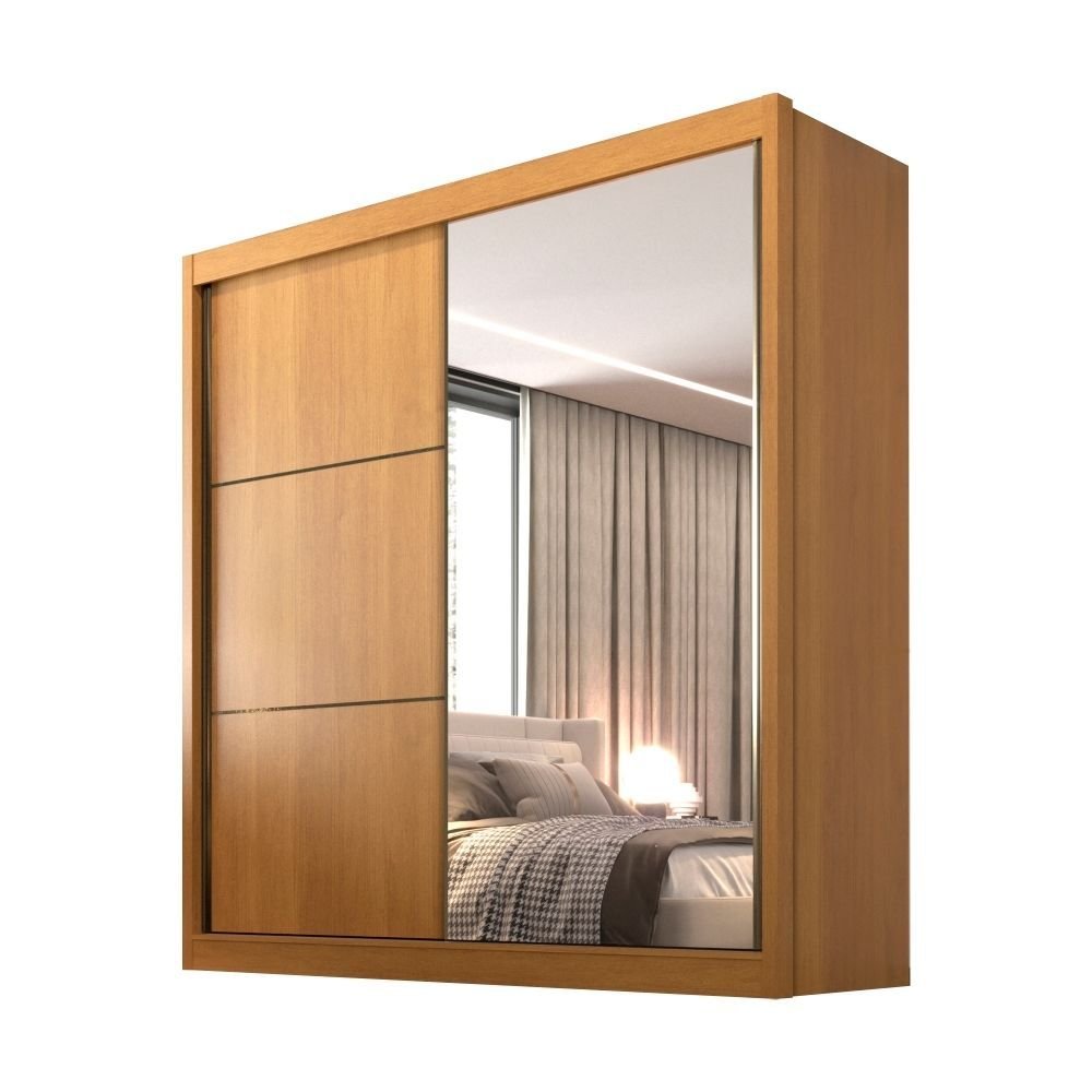 Guarda-Roupa Casal Coliseu 2 Portas 6 Gavetas 100% MDF D Doro