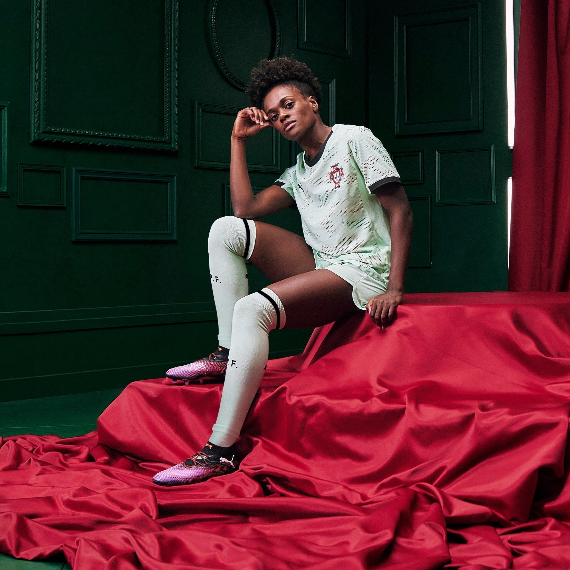 Camisa Portugal Away 2025 Feminina